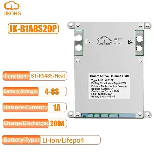 JK B1A8S20P Lion-LifePo4 Battery Bms Card - Smarttime